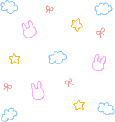 색연필 파티클