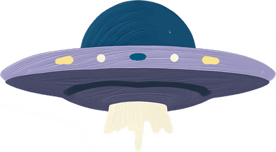 Space Clipart Collection_Astronauts, Rockets, Planets, UFOs