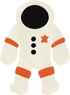 Space Clipart Collection_Astronauts, Rockets, Planets, UFOs