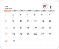 2026-26년-11월_달력-월별달력