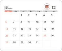 2026-26년-12월_달력-월별달력