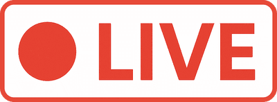 빨간색 LIVE 아이콘