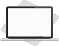 Minimalist Modern Laptop with Blank Screen
