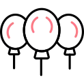 Balloons icon