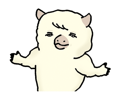 알파카 캐릭터
