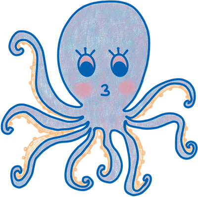 Cute Octopus Illustration