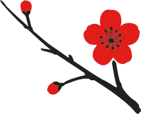 매화 꽃 나무 봄 벡터 svg
