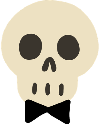 할로윈 해골 Halloween skull