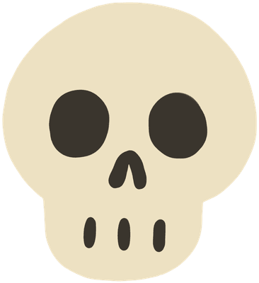 할로윈 해골 Halloween skull
