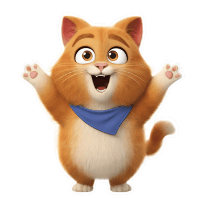 MeowMeow Puffy Cat