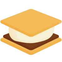 S'mores and Campfire Treats Vector Icon Set