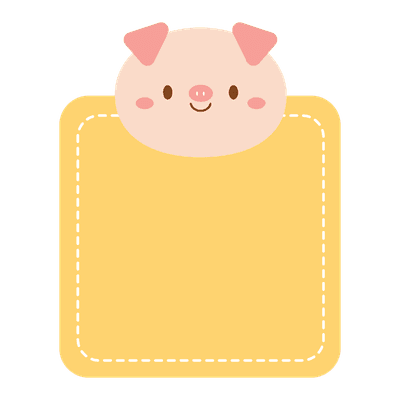 Cute Animal Name Tag Labels
