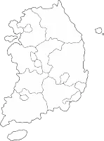 583 한국 지도_지도_남한_지리