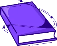 Graduation Book Cartoon Illustration. Graduation Icon Concept Isolated