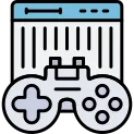 Game Console Icon Vector Element