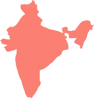 India National Map Geometric Shape