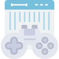 Game Console Icon Vector Element