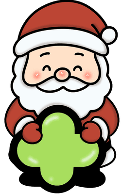 santa math clipart