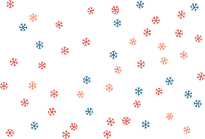 Soft pastel snowflakes pattern simple and clean for winter vibes or holiday background. 따뜻하고 미니멀한 겨울