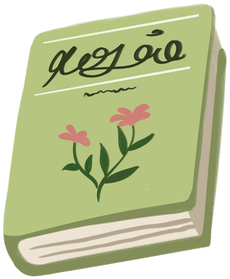 책 일러스트 드로잉 색연필 오브젝트 사물 book 표지