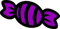 Purple Halloween Candy 보라색 할로윈 사탕