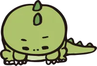 かわいい恐竜の子ども