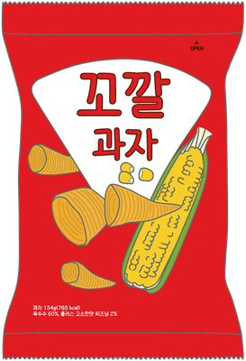 과자 꼬깔콘