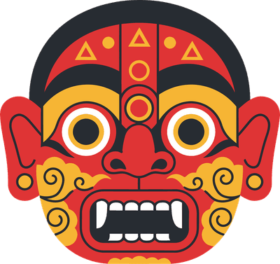 Barongsai Mask Icon