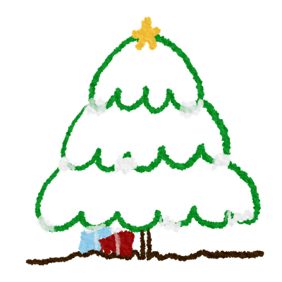 Christmas tree cute , snowman cute