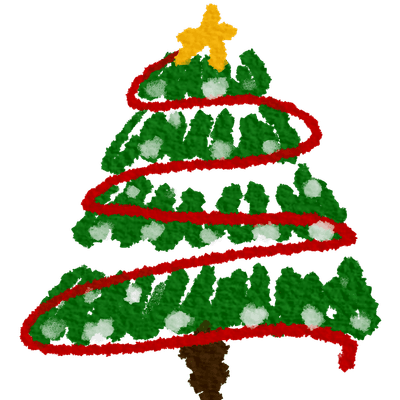 Christmas tree cute , snowman cute