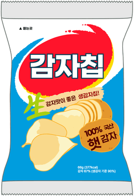 과자 감자칩