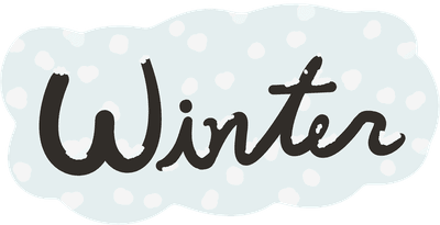 winter 캘리