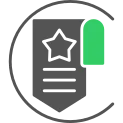 Bookmark Icon Vector Element