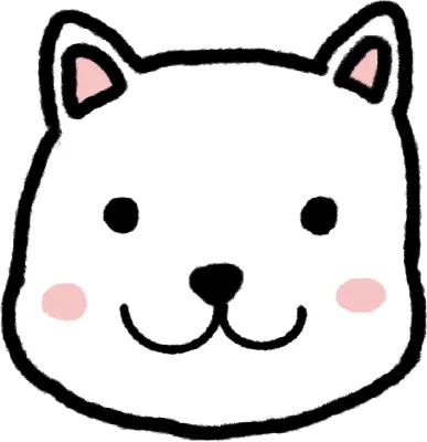 사랑스러운 강아지 감성 일러스트