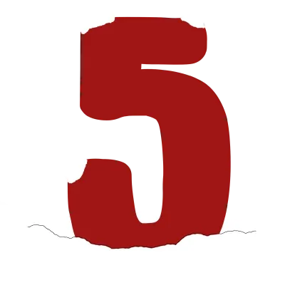 Number five(5)