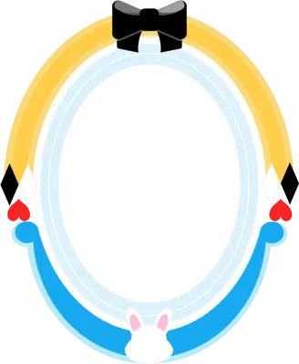 앨리스 거울프레임