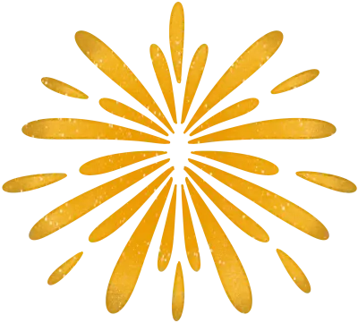 yellow fireworks