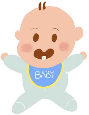 아기 일러스트
