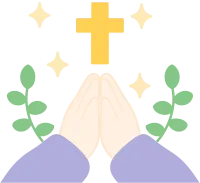 기도 일러스트