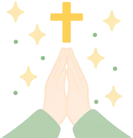 기도 일러스트