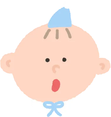 귀여운 아기 얼굴