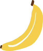 바나나 일러스트