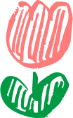 크레용 튤립