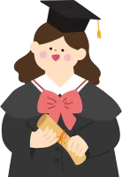 졸업식 사람 캐릭터