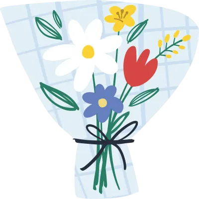 축하 꽃다발