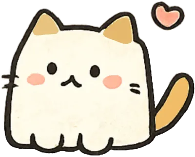 귀여운 고양이 캐릭터