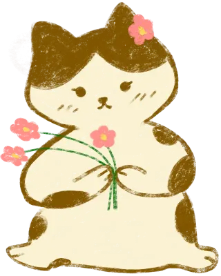 고양이 크레용