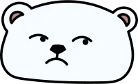 북극곰얼굴