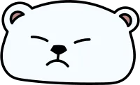 북극곰얼굴