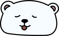북극곰얼굴